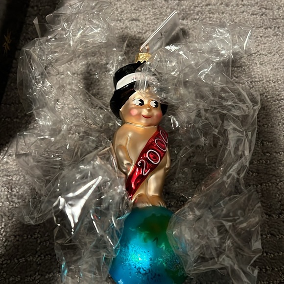 NIB Christopher Radko “Millennium Munchkin” 2000 Y2K collectors ornament! - Picture 5 of 7
